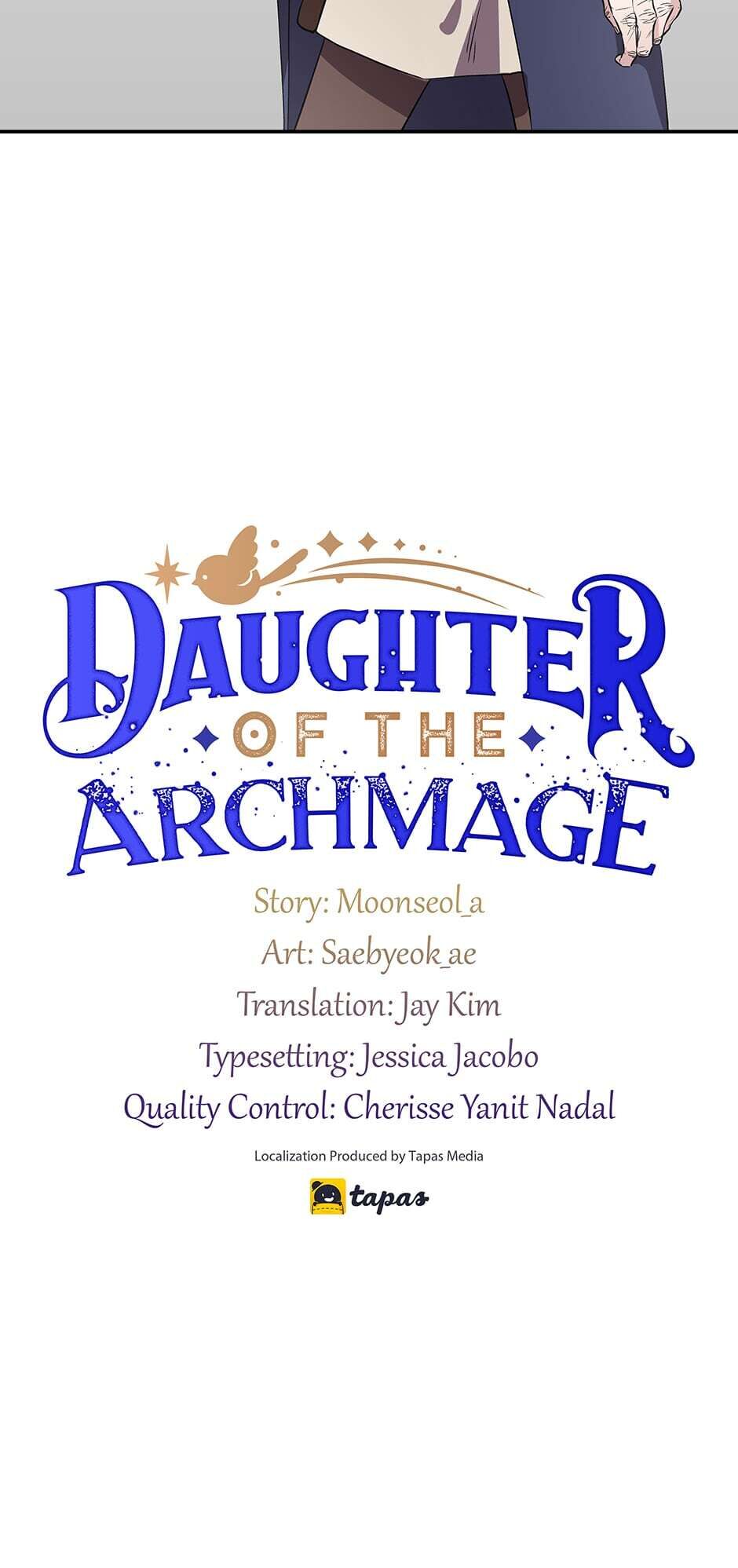 The Archmage's Daughter Chapter 44 page 56 - Chapter 44: The Wandering Merchant