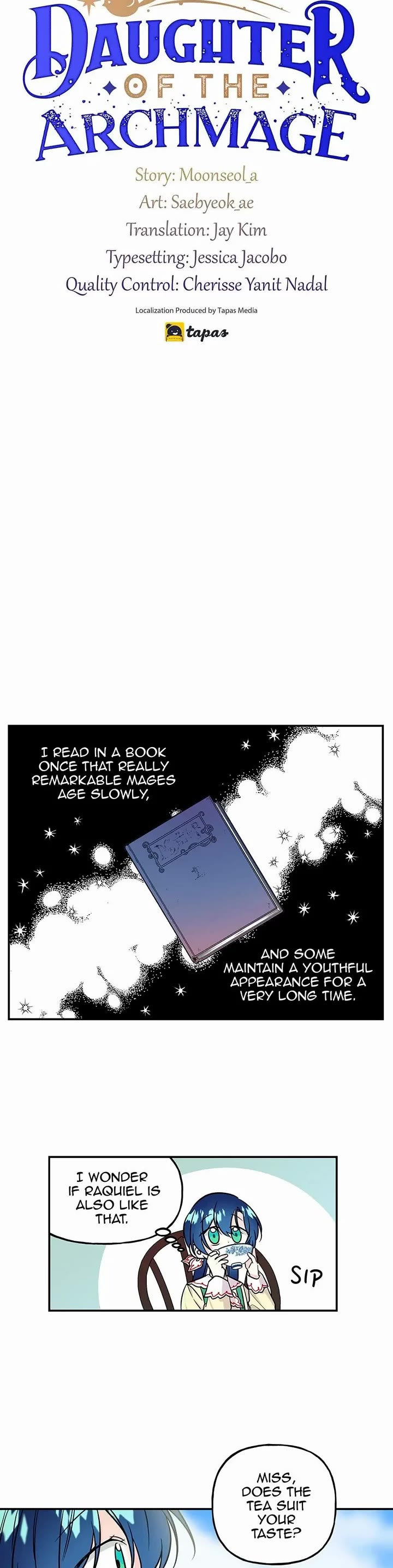 The Archmage's Daughter Chapter 6 page 4 - Chapter 6: Tea Party with Dad