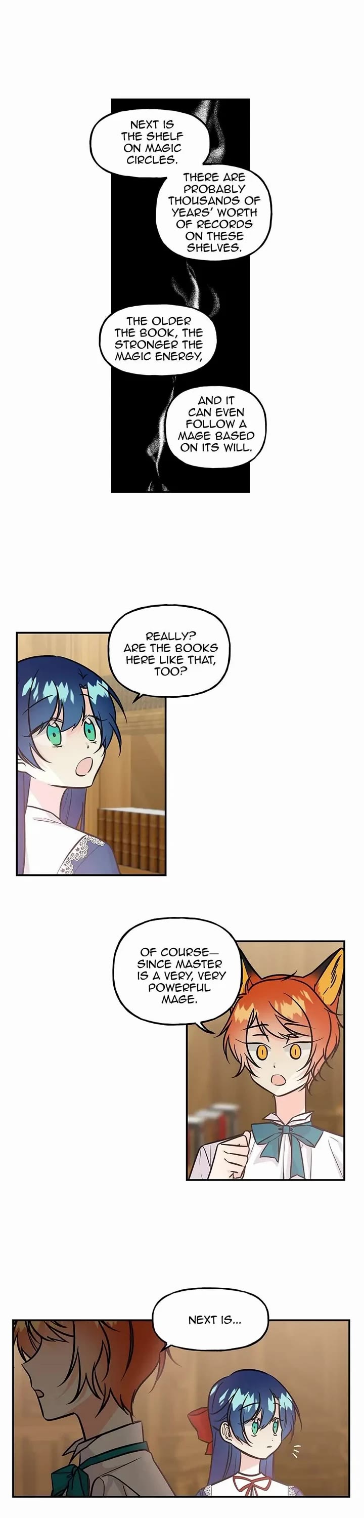 The Archmage's Daughter Chapter 8 page 6 - Chapter 8: In the Depths of the Library