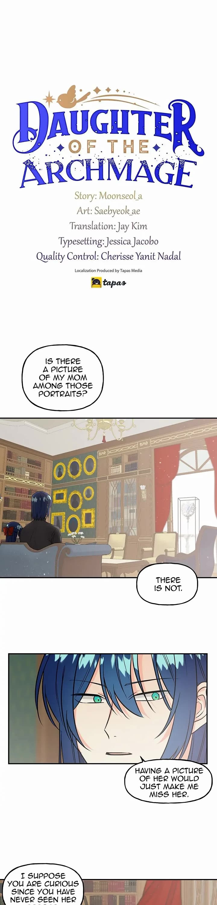 The Archmage's Daughter Chapter 9 page 1 - Chapter 9: Bellerephone