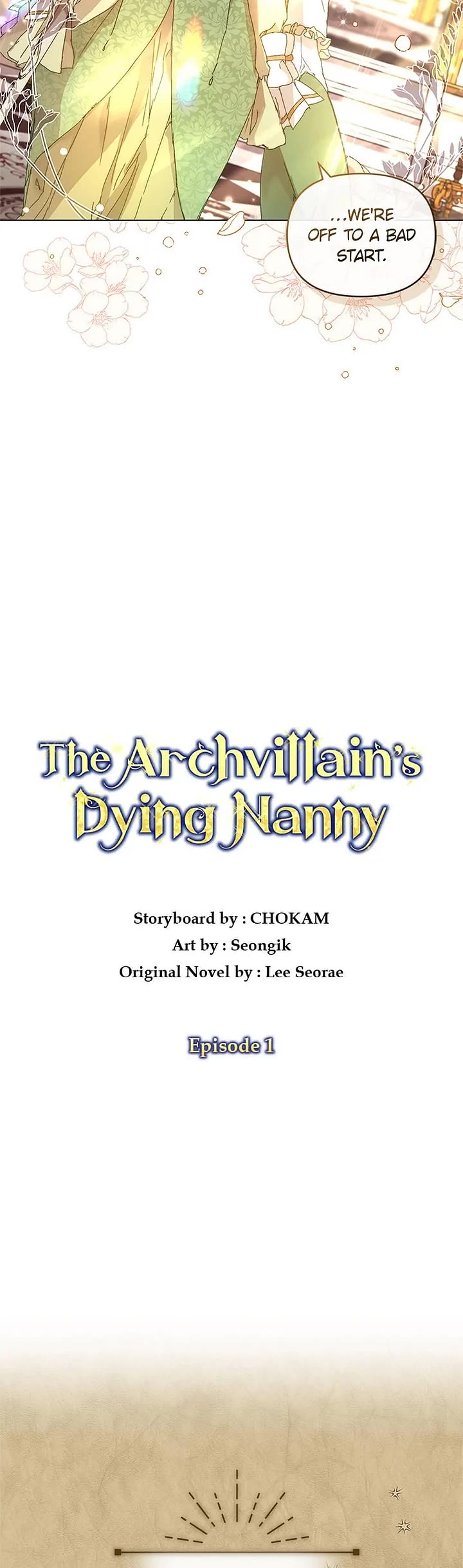 The Archvillain's Dying Nanny Chapter 1 page 14 - Chapter 1
