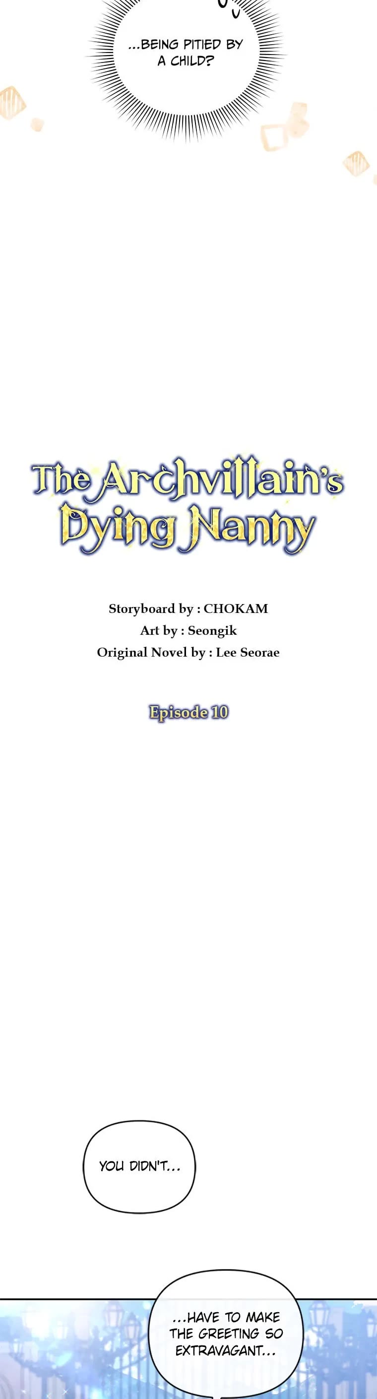 The Archvillain's Dying Nanny Chapter 10 page 9 - Chapter 10
