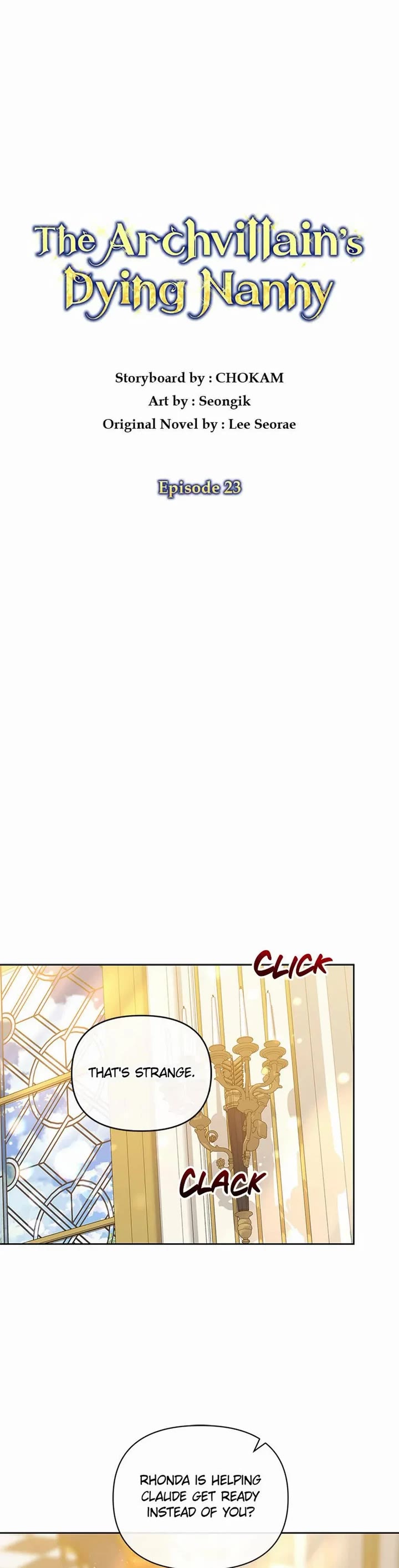 The Archvillain's Dying Nanny Chapter 23 page 14 - Chapter 23