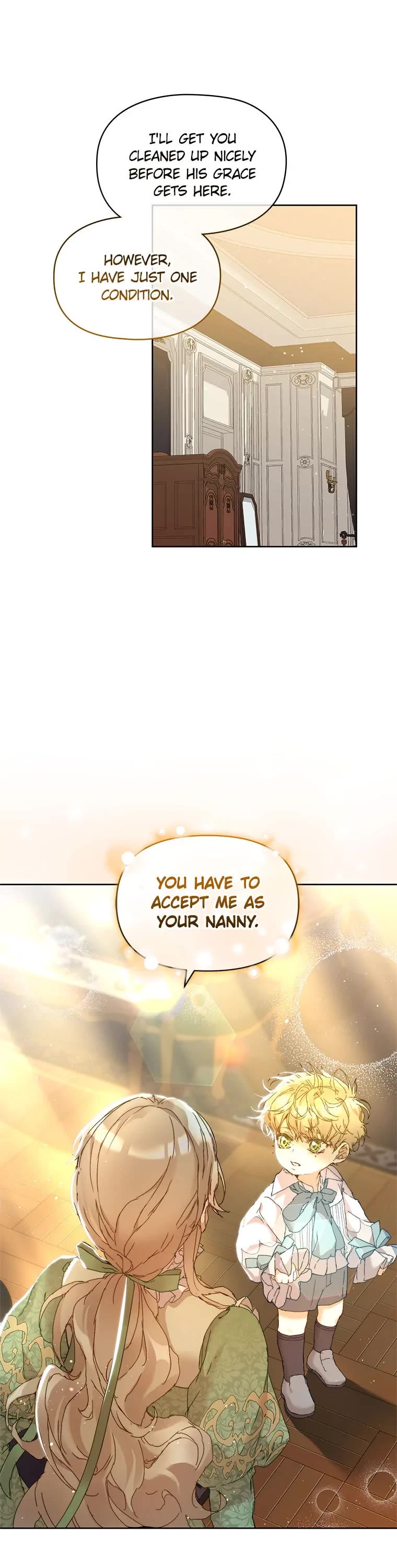 The Archvillain's Dying Nanny Chapter 4 page 1 - Chapter 4