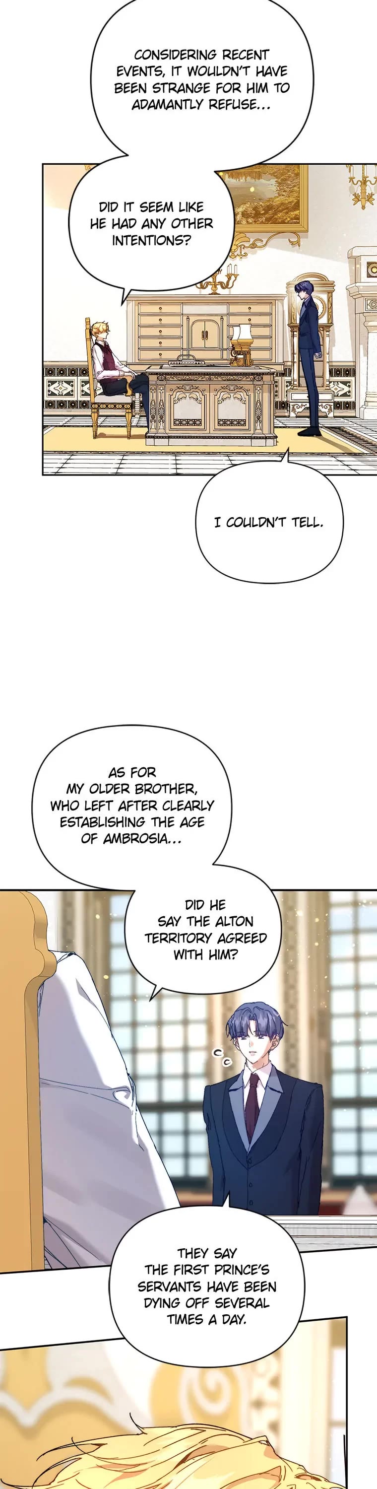 The Archvillain's Dying Nanny Chapter 40 page 3 - Chapter 40