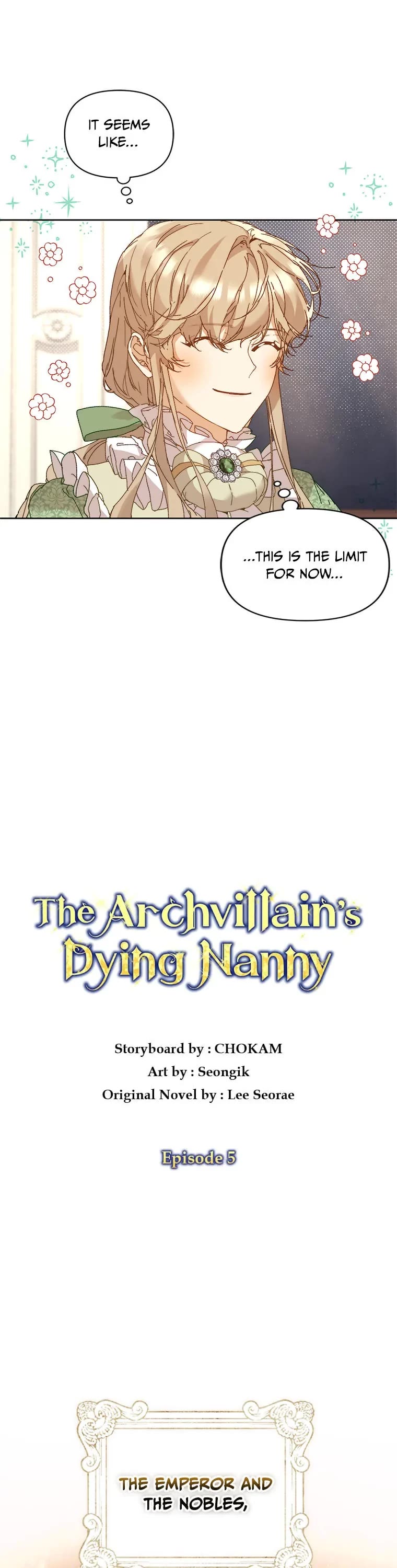 The Archvillain's Dying Nanny Chapter 5 page 8 - Chapter 5