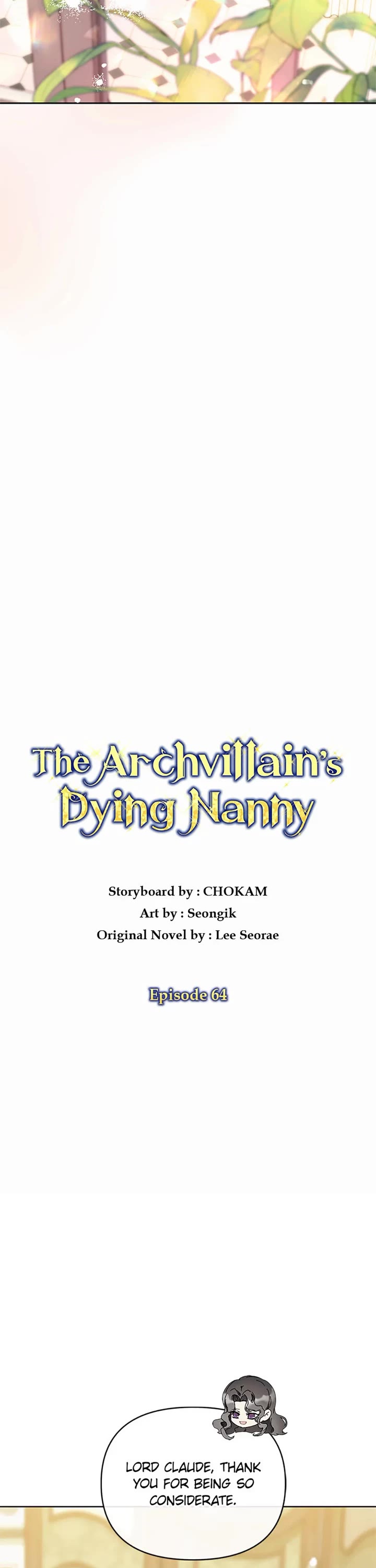 The Archvillain's Dying Nanny Chapter 64 page 18 - Chapter 64