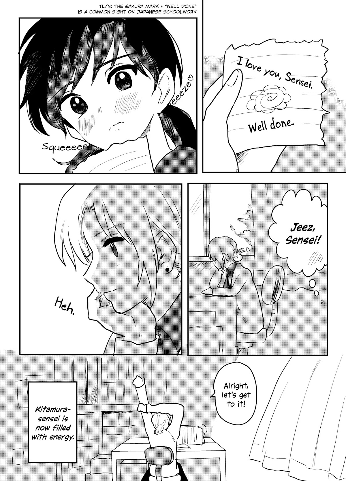 The Art Teacher and The High School Girl Chapter 0 page 12 - Chapter 0: Oneshot