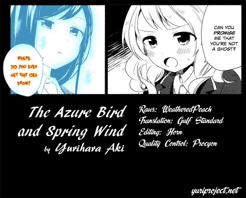 The Azure Bird and Spring Wind Chapter 0.2 page 25 - Chapter 0 v2 : [Oneshot]