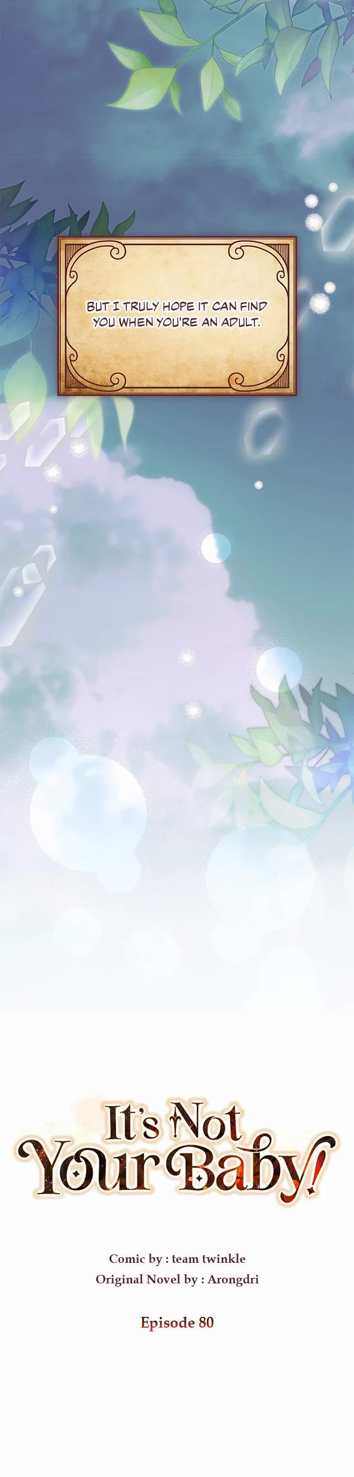 The Baby Isn’t Yours Chapter 80 page 13 - Chapter 80