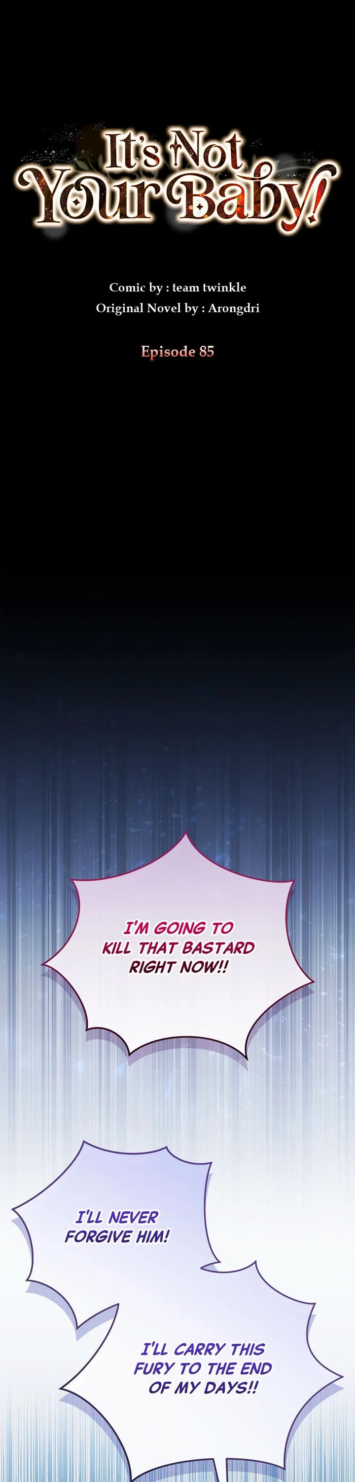 The Baby Isn’t Yours Chapter 85 page 1 - Chapter 85
