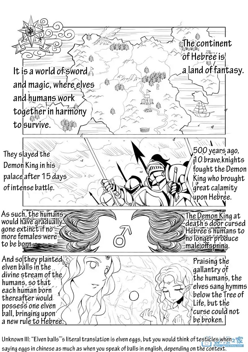 The Balls of the Elves Chapter 1 page 1 - Chapter 1: Defeat the ones you love