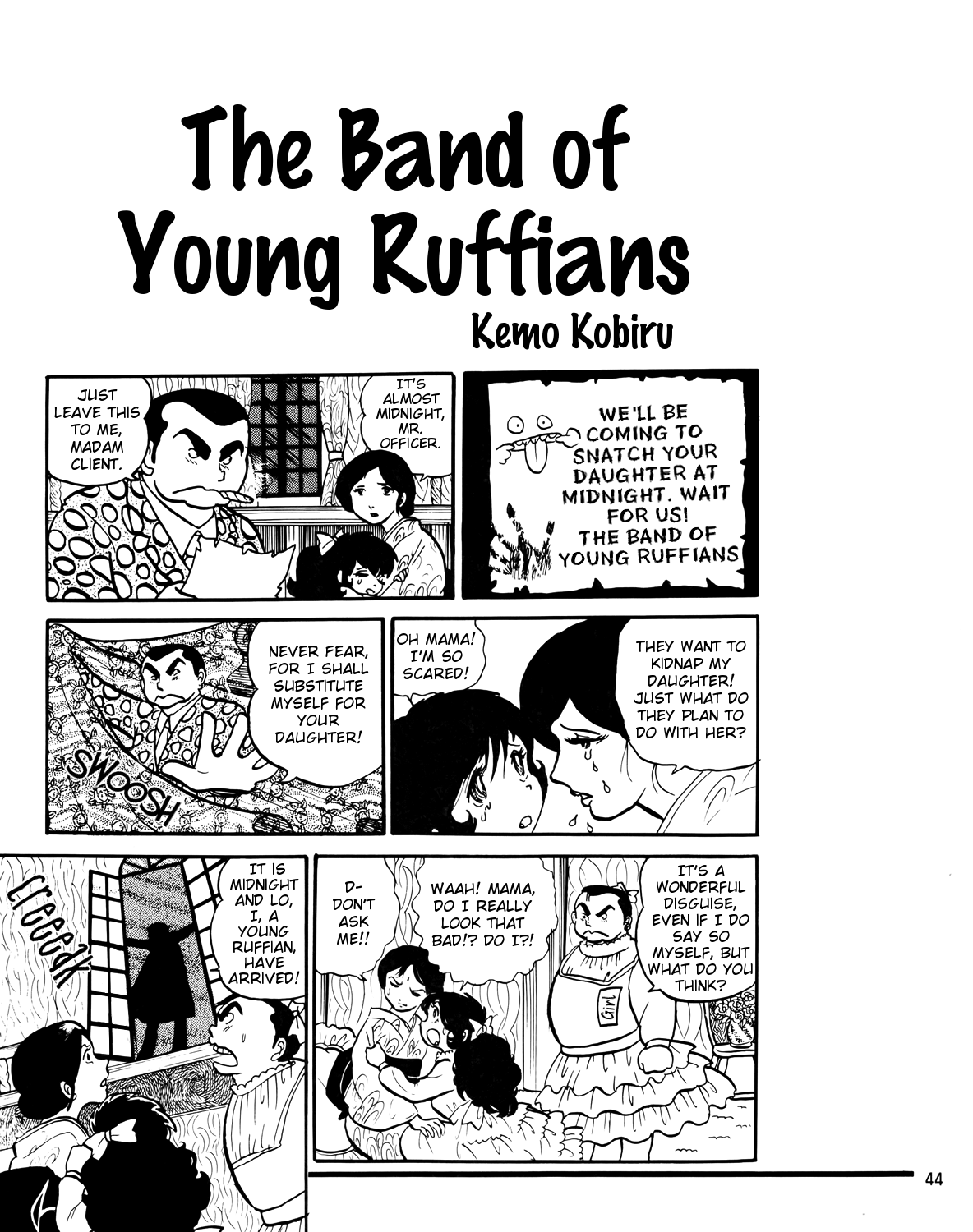 The Band of Young Ruffians Chapter 0.2 page 1 - Chapter 0 v2 : The Band of Young Ruffians