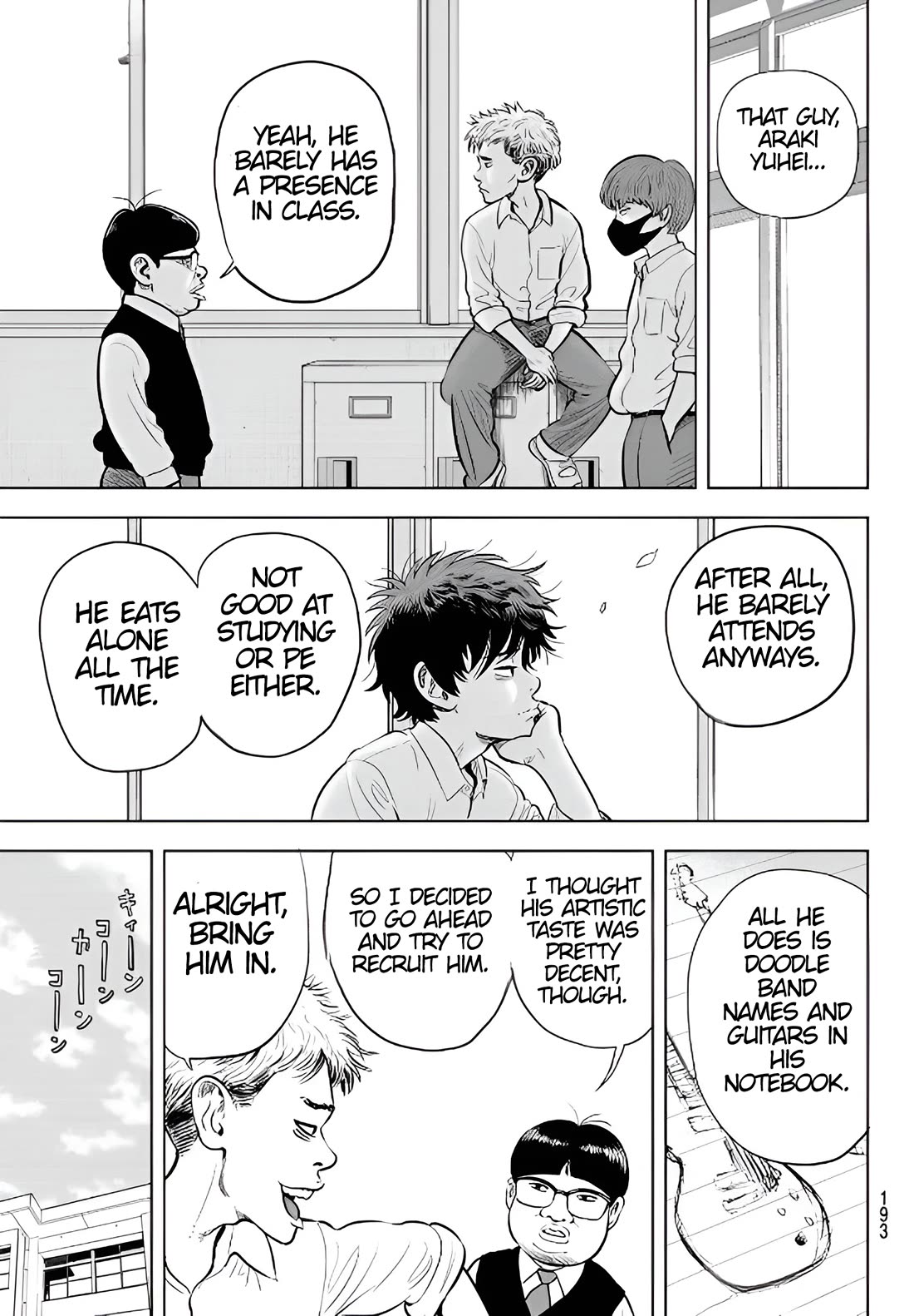The Band Chapter 2 page 5 - Chapter 2