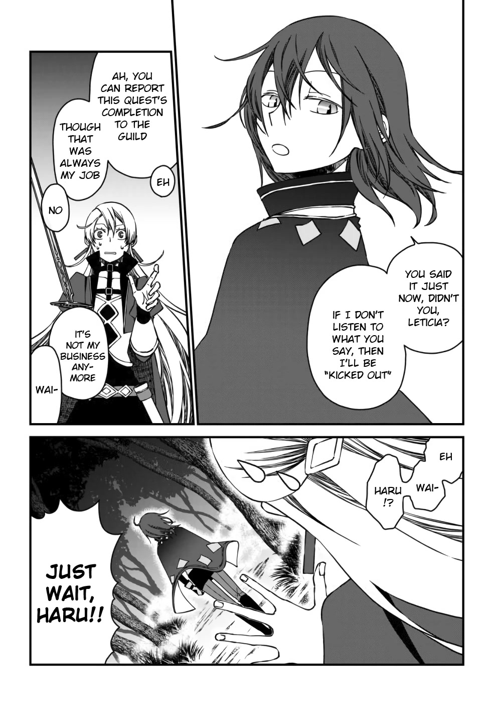 The Banished Sage Who Escaped his Childhood Friend Chapter 1 page 11 - Chapter 1: The [mage] Haru's Declaration