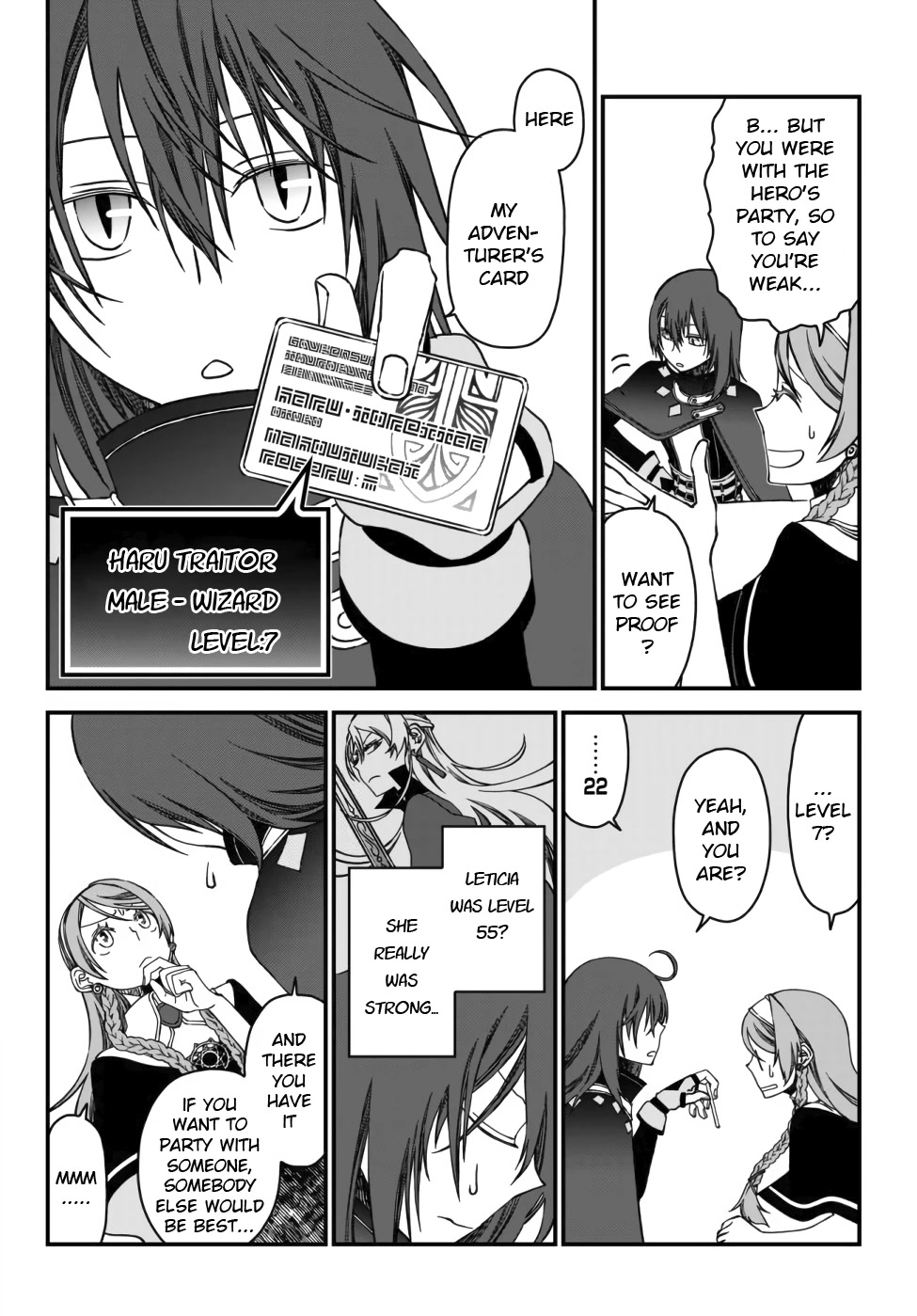 The Banished Sage Who Escaped his Childhood Friend Chapter 1 page 18 - Chapter 1: The [mage] Haru's Declaration
