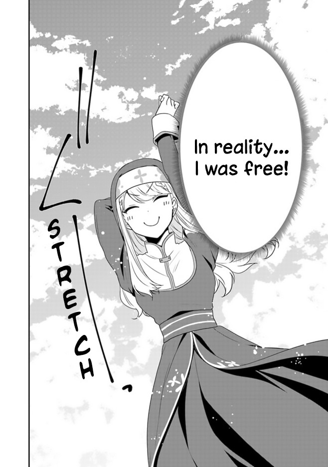 The Banished Villainess! Living the Leisurely Life of a Nun Making Revolutionary Church Food Chapter 1 page 10 - Chapter 1: You weren’t supposed to have so much fun after being punished