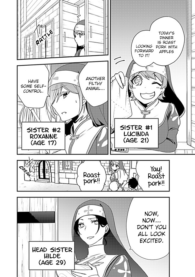 The Banished Villainess! Living the Leisurely Life of a Nun Making Revolutionary Church Food Chapter 1 page 12 - Chapter 1: You weren’t supposed to have so much fun after being punished