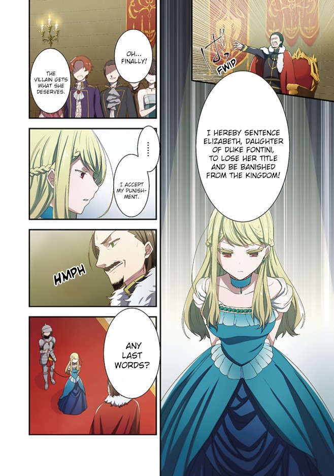The Banished Villainess! Living the Leisurely Life of a Nun Making Revolutionary Church Food Chapter 1 page 4 - Chapter 1: You weren’t supposed to have so much fun after being punished