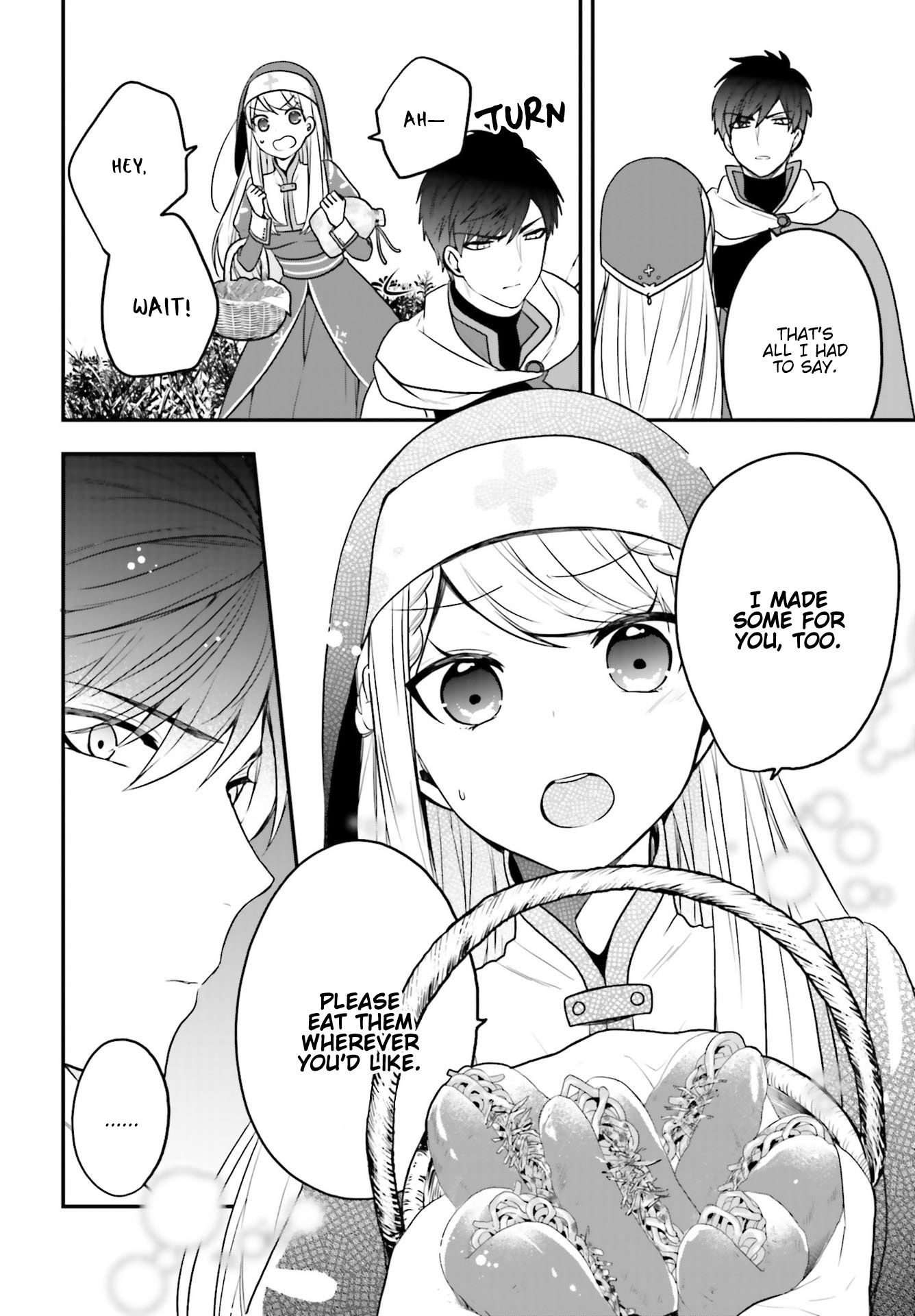 The Banished Villainess! Living the Leisurely Life of a Nun Making Revolutionary Church Food Chapter 13.5 page 7 - Chapter 13.5: After a Popular Mass at a Particular Church