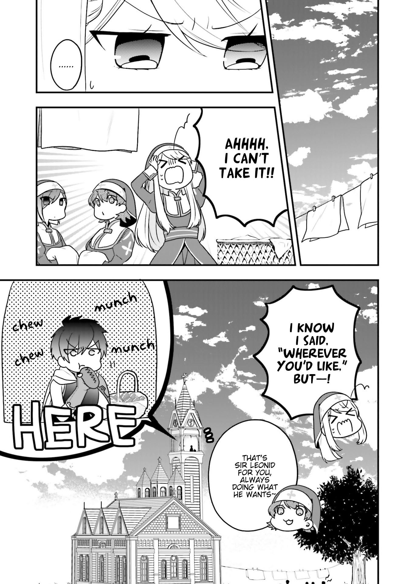 The Banished Villainess! Living the Leisurely Life of a Nun Making Revolutionary Church Food Chapter 13.5 page 8 - Chapter 13.5: After a Popular Mass at a Particular Church