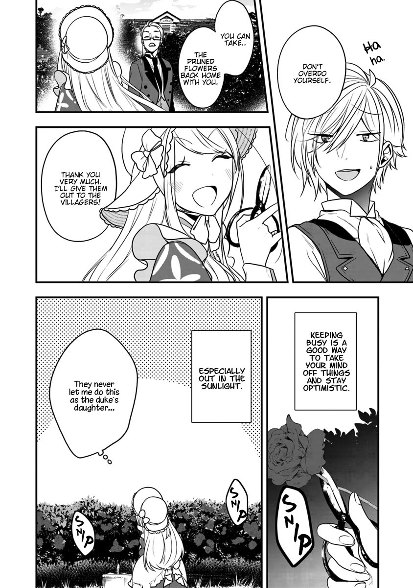The Banished Villainess! Living the Leisurely Life of a Nun Making Revolutionary Church Food Chapter 13 page 11 - Chapter 13: Have a Flower and be My Ally, Okay?
