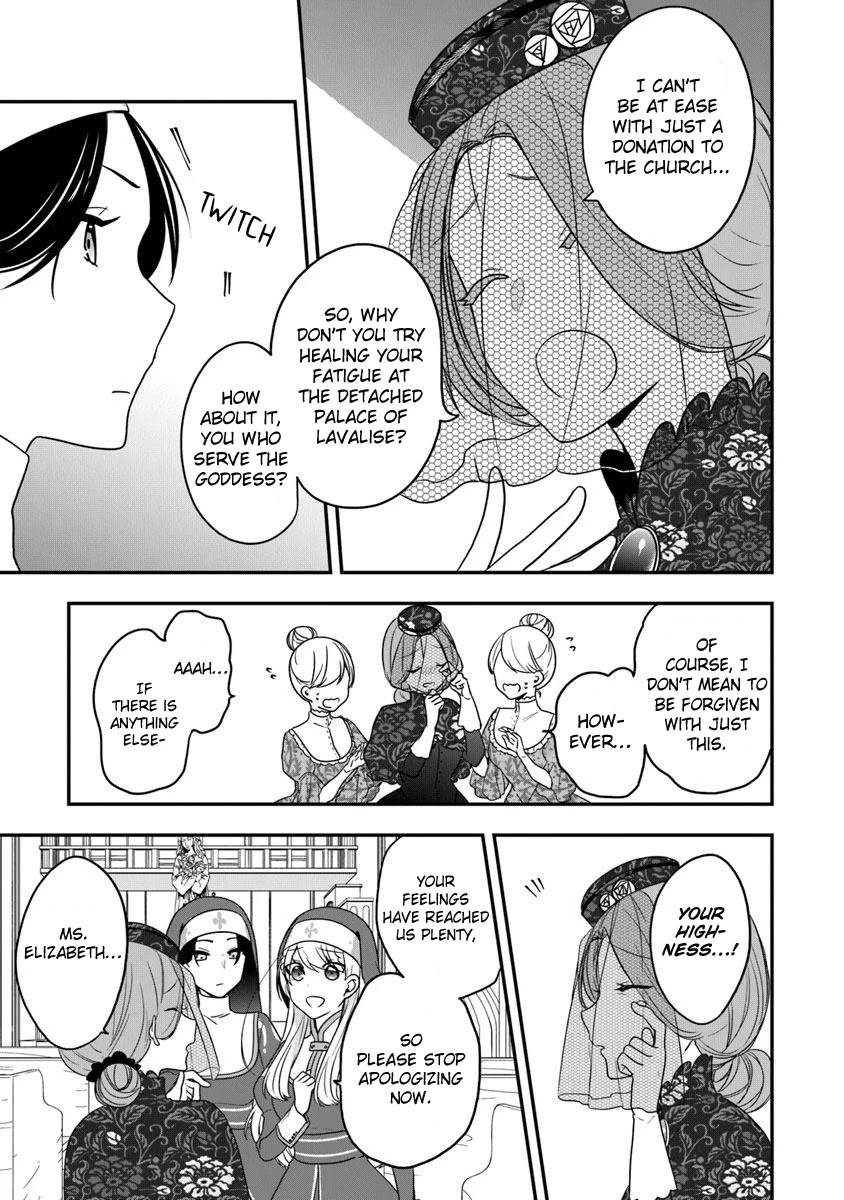 The Banished Villainess! Living the Leisurely Life of a Nun Making Revolutionary Church Food Chapter 17 page 4 - Chapter 17