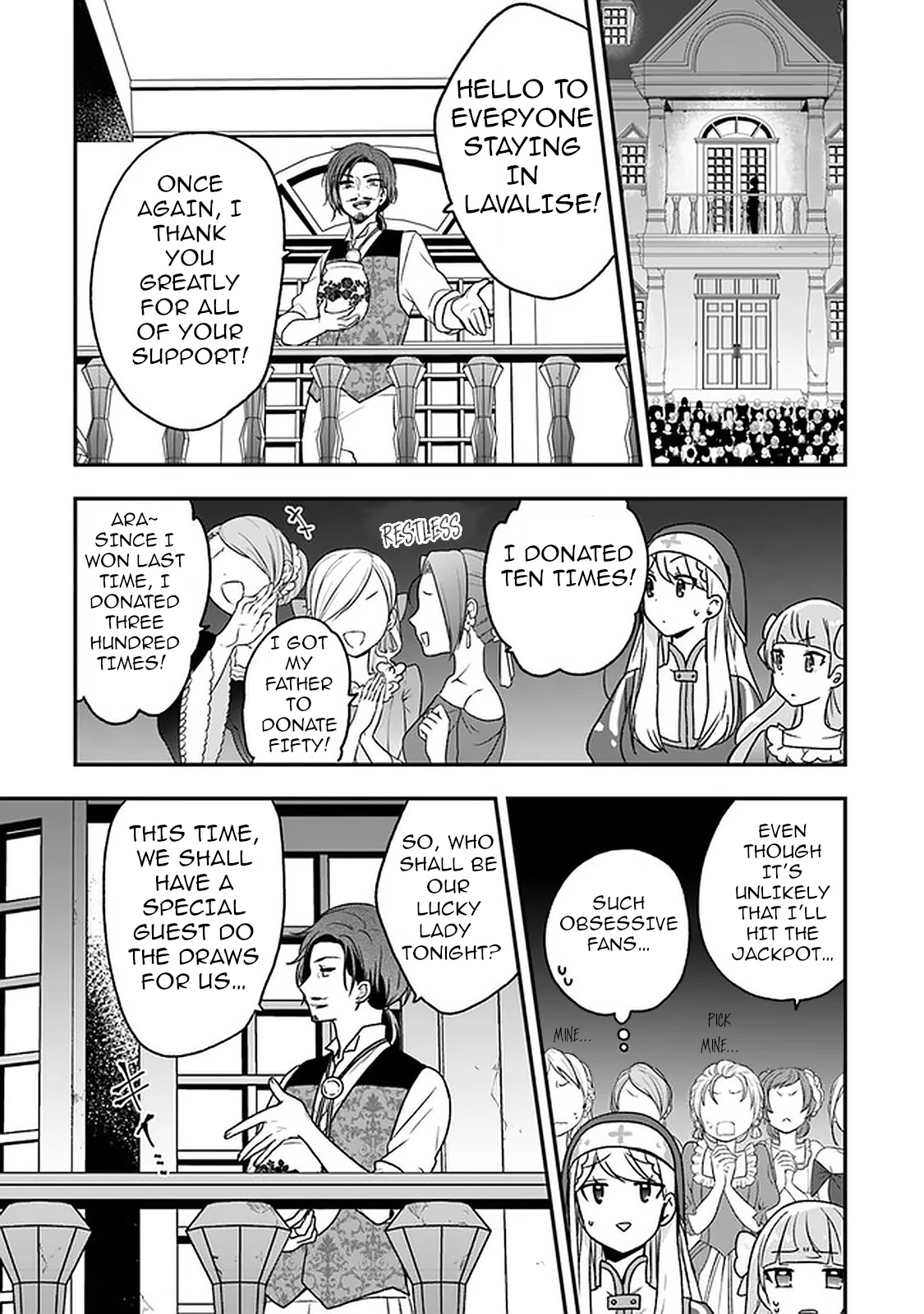 The Banished Villainess! Living the Leisurely Life of a Nun Making Revolutionary Church Food Chapter 18 page 11 - Chapter 18