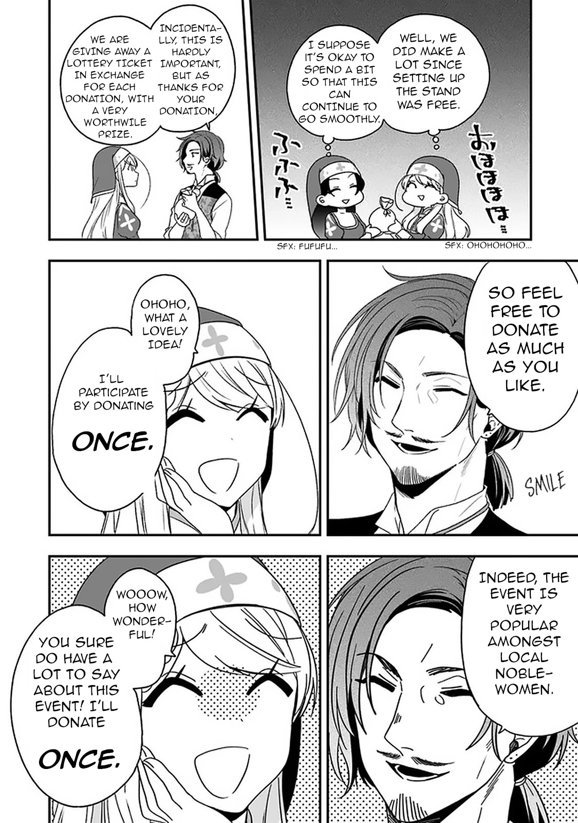 The Banished Villainess! Living the Leisurely Life of a Nun Making Revolutionary Church Food Chapter 18 page 8 - Chapter 18