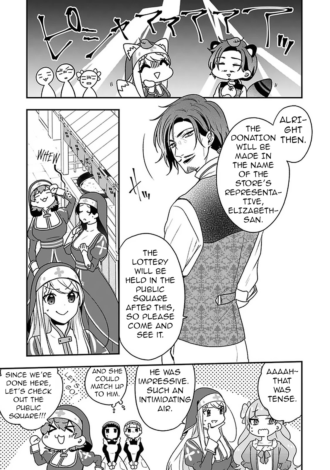 The Banished Villainess! Living the Leisurely Life of a Nun Making Revolutionary Church Food Chapter 18 page 9 - Chapter 18