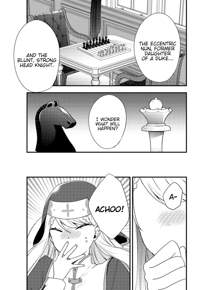 The Banished Villainess! Living the Leisurely Life of a Nun Making Revolutionary Church Food Chapter 2 page 16 - Chapter 2: You like horse riding? The Head Knight's love life