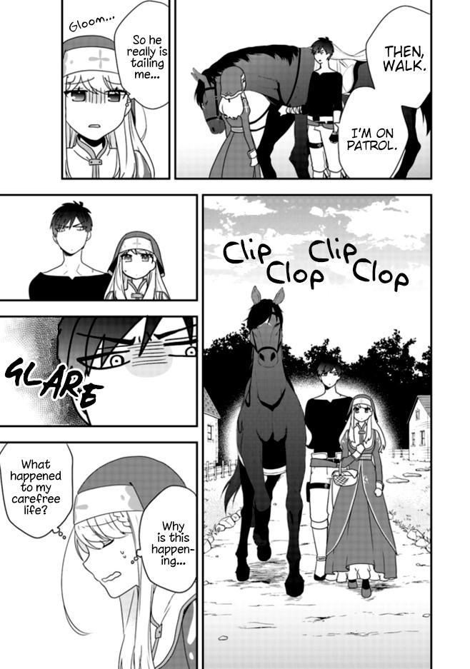 The Banished Villainess! Living the Leisurely Life of a Nun Making Revolutionary Church Food Chapter 2 page 20 - Chapter 2: You like horse riding? The Head Knight's love life