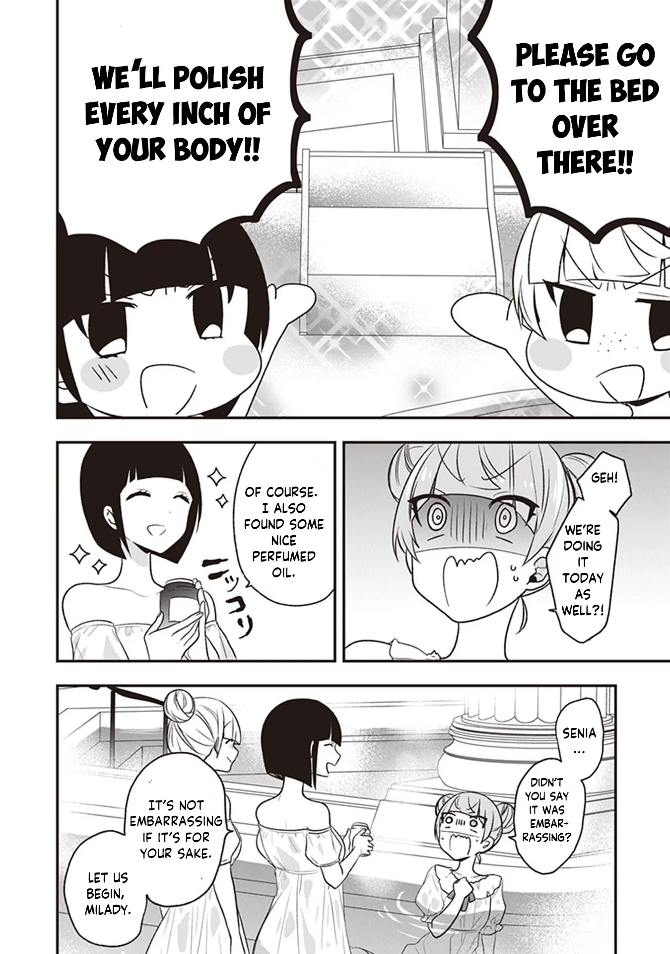 The Banished Villainess! Living the Leisurely Life of a Nun Making Revolutionary Church Food Chapter 20 page 23 - Chapter 20: The Maidens' Strategic Meeting