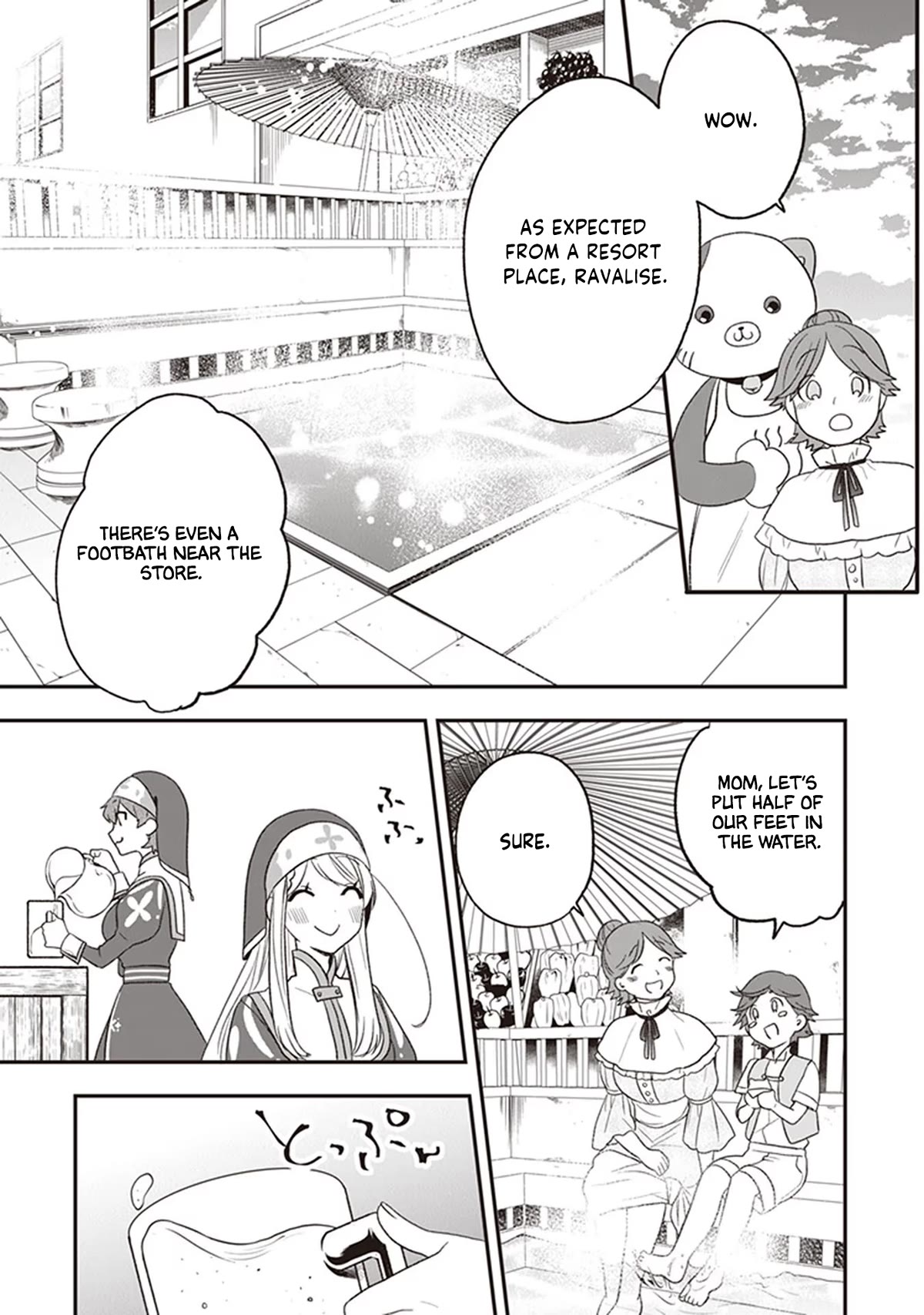 The Banished Villainess! Living the Leisurely Life of a Nun Making Revolutionary Church Food Chapter 22 page 12 - Chapter 22: Ravalise Hot Spring Festival Start