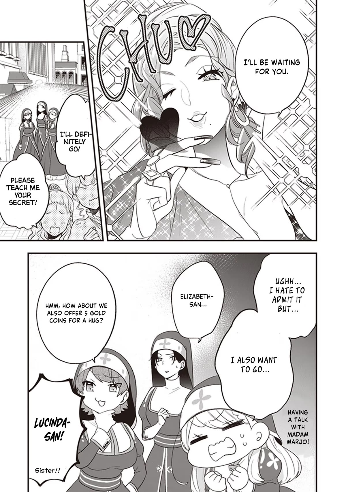The Banished Villainess! Living the Leisurely Life of a Nun Making Revolutionary Church Food Chapter 22 page 26 - Chapter 22: Ravalise Hot Spring Festival Start