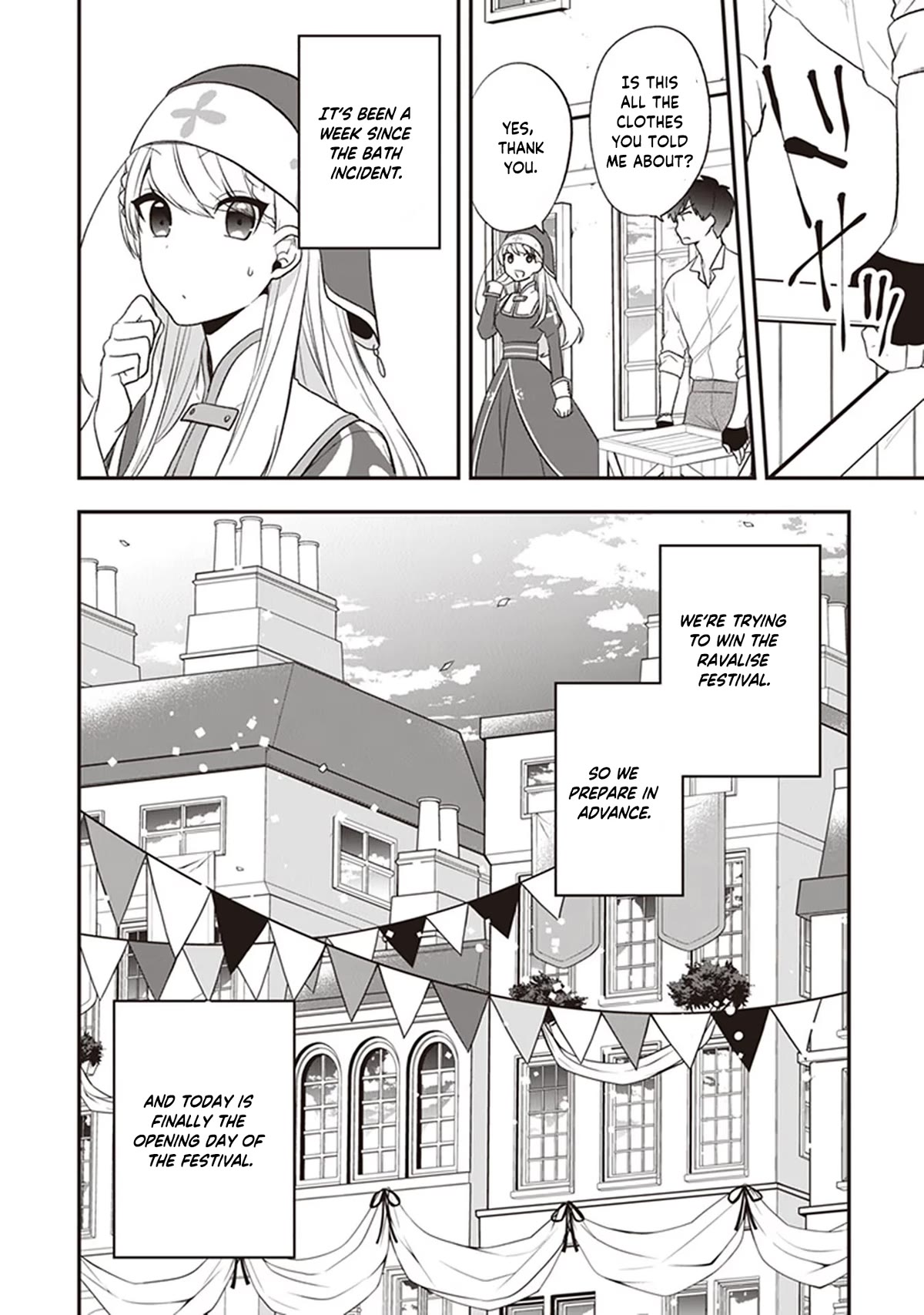 The Banished Villainess! Living the Leisurely Life of a Nun Making Revolutionary Church Food Chapter 22 page 5 - Chapter 22: Ravalise Hot Spring Festival Start
