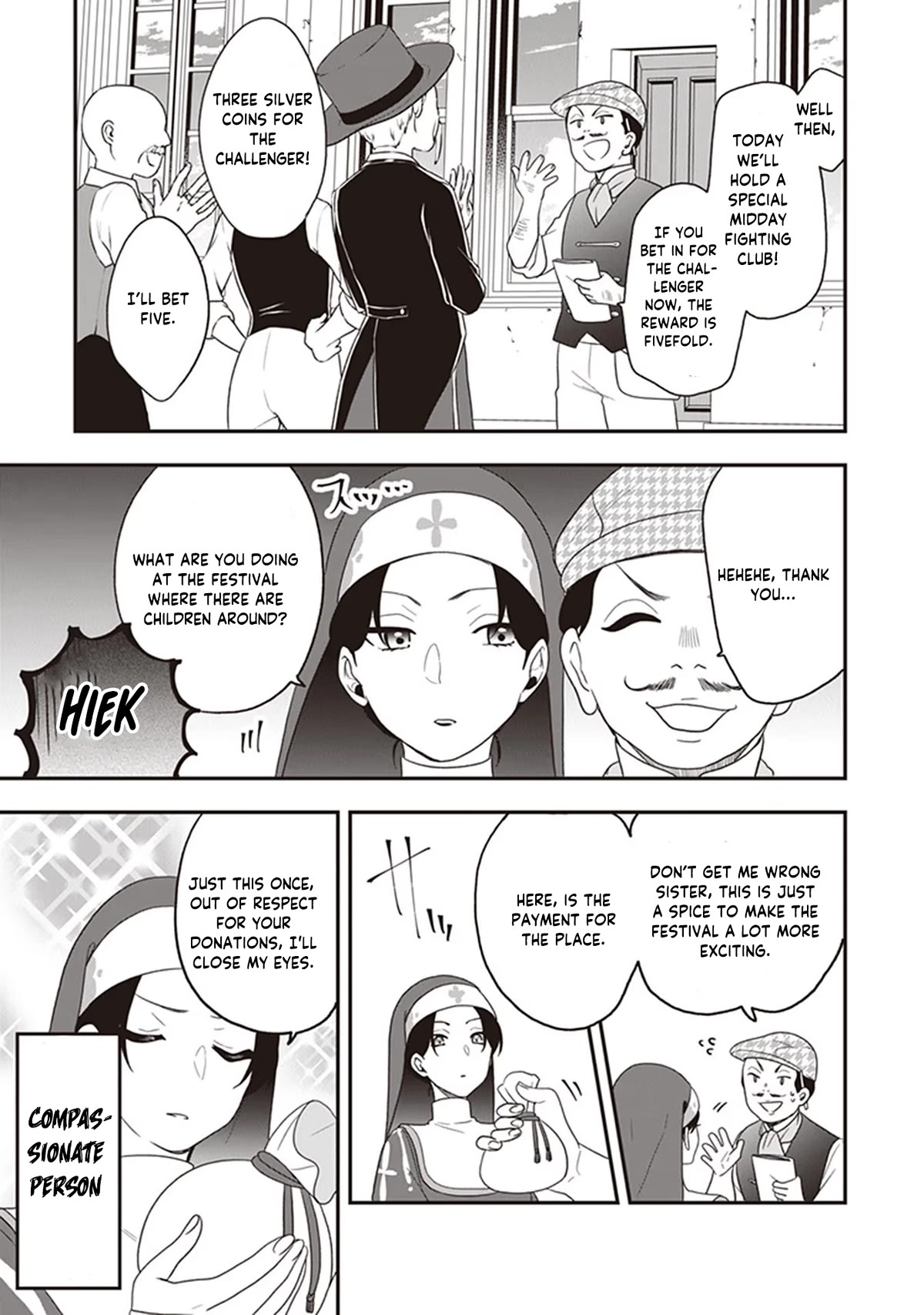 The Banished Villainess! Living the Leisurely Life of a Nun Making Revolutionary Church Food Chapter 23 page 12 - Chapter 23: A Peaceful Way to Win the Contest