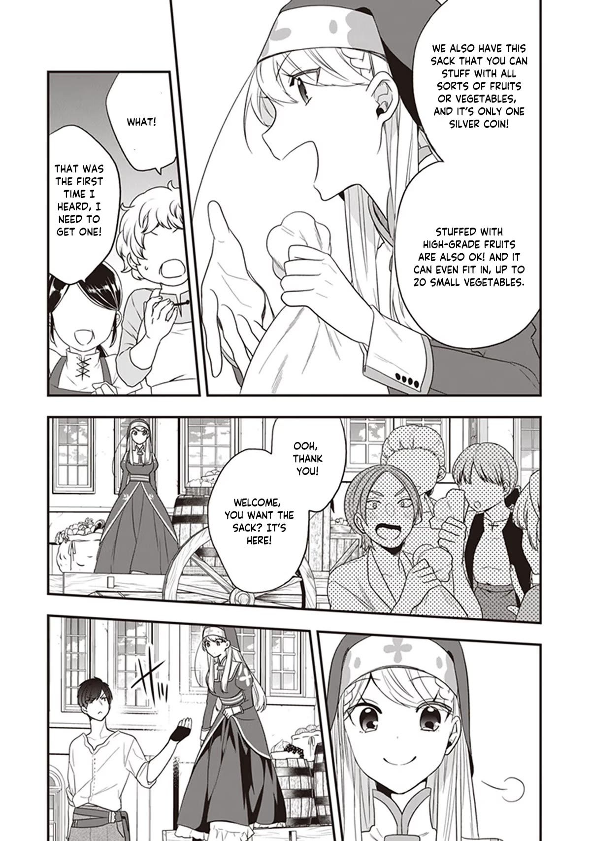 The Banished Villainess! Living the Leisurely Life of a Nun Making Revolutionary Church Food Chapter 23 page 18 - Chapter 23: A Peaceful Way to Win the Contest