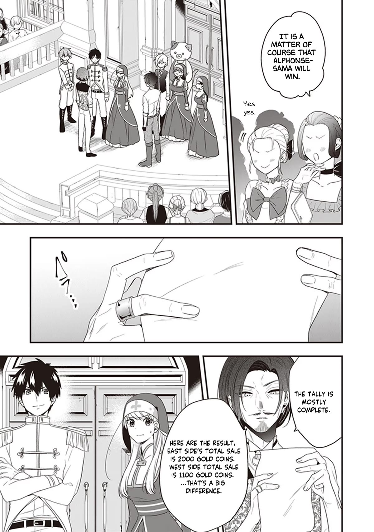 The Banished Villainess! Living the Leisurely Life of a Nun Making Revolutionary Church Food Chapter 23 page 22 - Chapter 23: A Peaceful Way to Win the Contest
