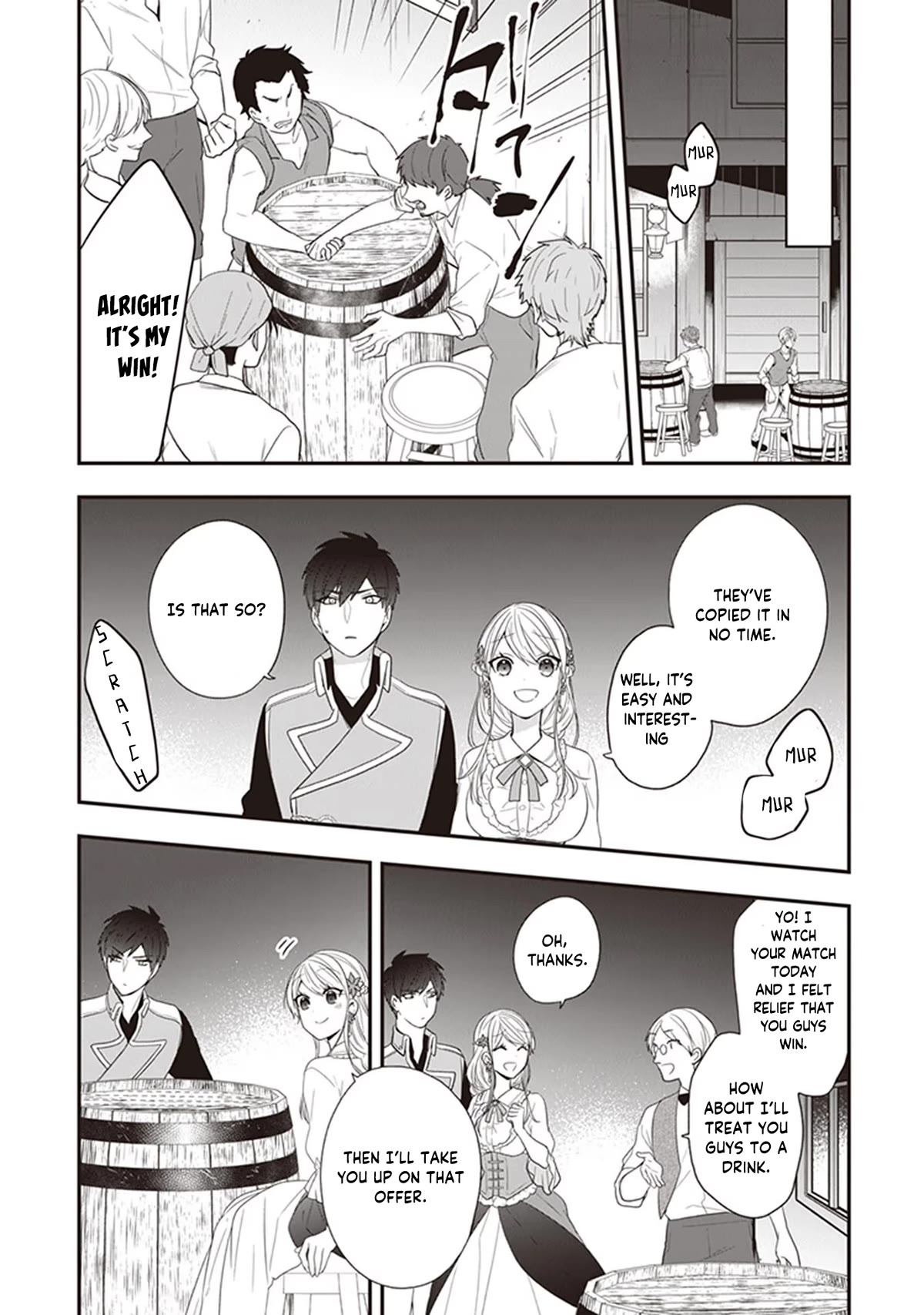 The Banished Villainess! Living the Leisurely Life of a Nun Making Revolutionary Church Food Chapter 24 page 15 - Chapter 24: Night Time Date and Fireworks