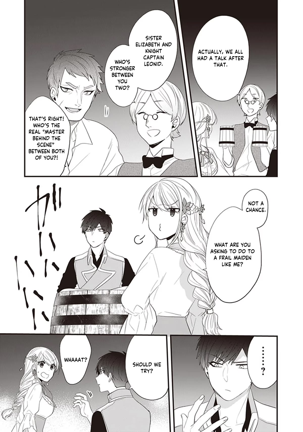 The Banished Villainess! Living the Leisurely Life of a Nun Making Revolutionary Church Food Chapter 24 page 16 - Chapter 24: Night Time Date and Fireworks