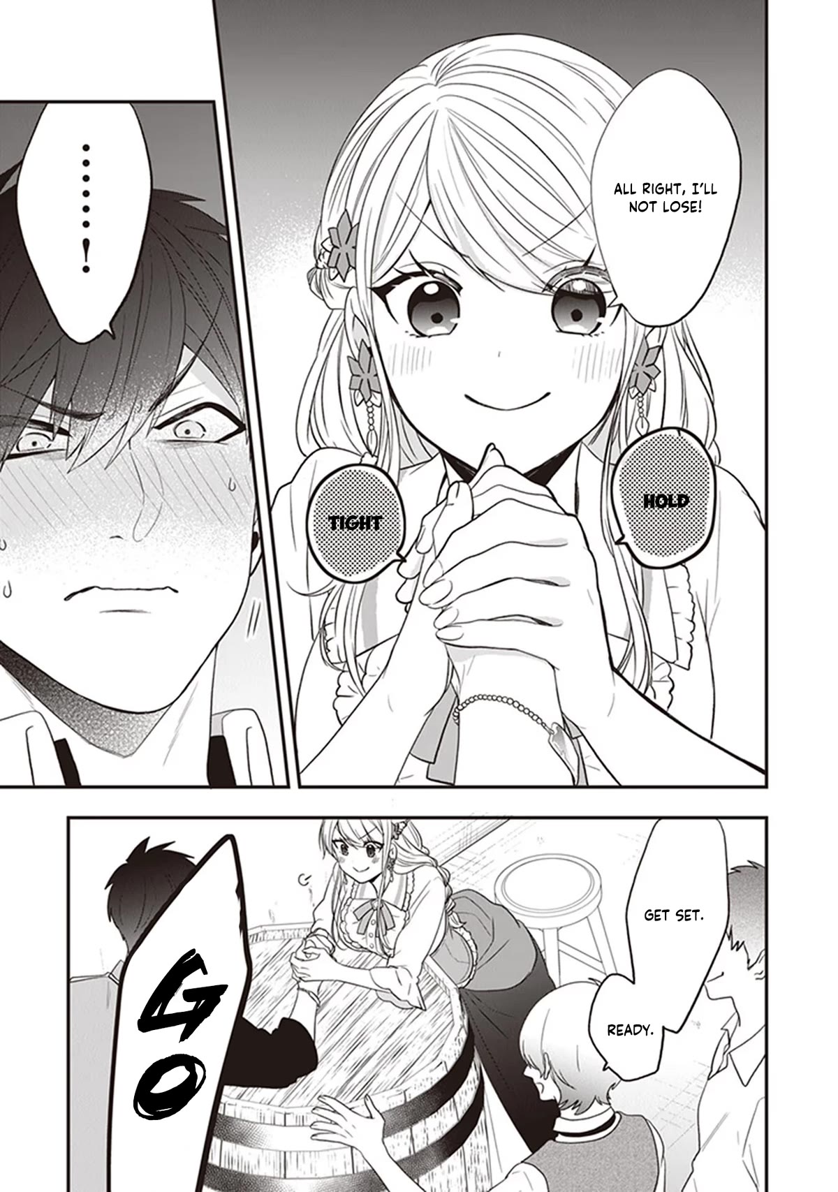 The Banished Villainess! Living the Leisurely Life of a Nun Making Revolutionary Church Food Chapter 24 page 18 - Chapter 24: Night Time Date and Fireworks