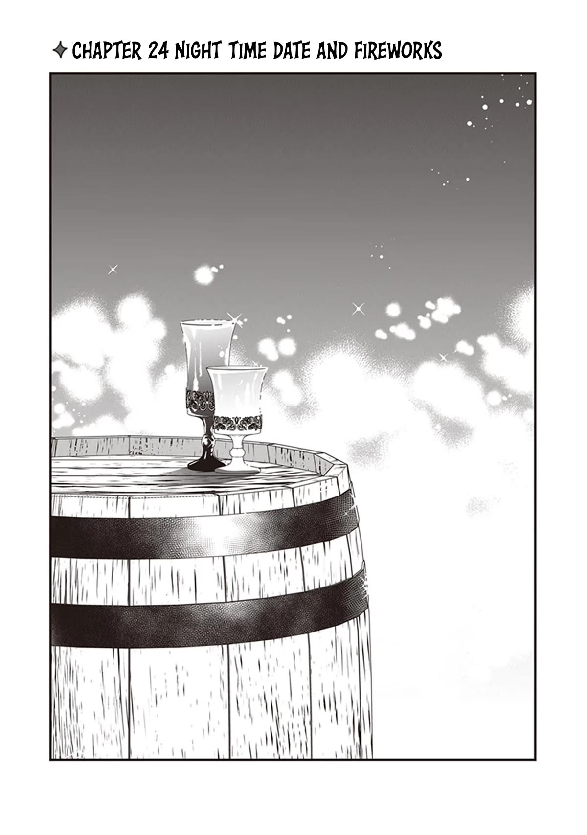 The Banished Villainess! Living the Leisurely Life of a Nun Making Revolutionary Church Food Chapter 24 page 2 - Chapter 24: Night Time Date and Fireworks