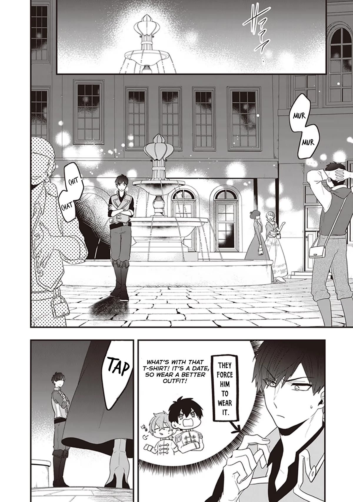 The Banished Villainess! Living the Leisurely Life of a Nun Making Revolutionary Church Food Chapter 24 page 3 - Chapter 24: Night Time Date and Fireworks