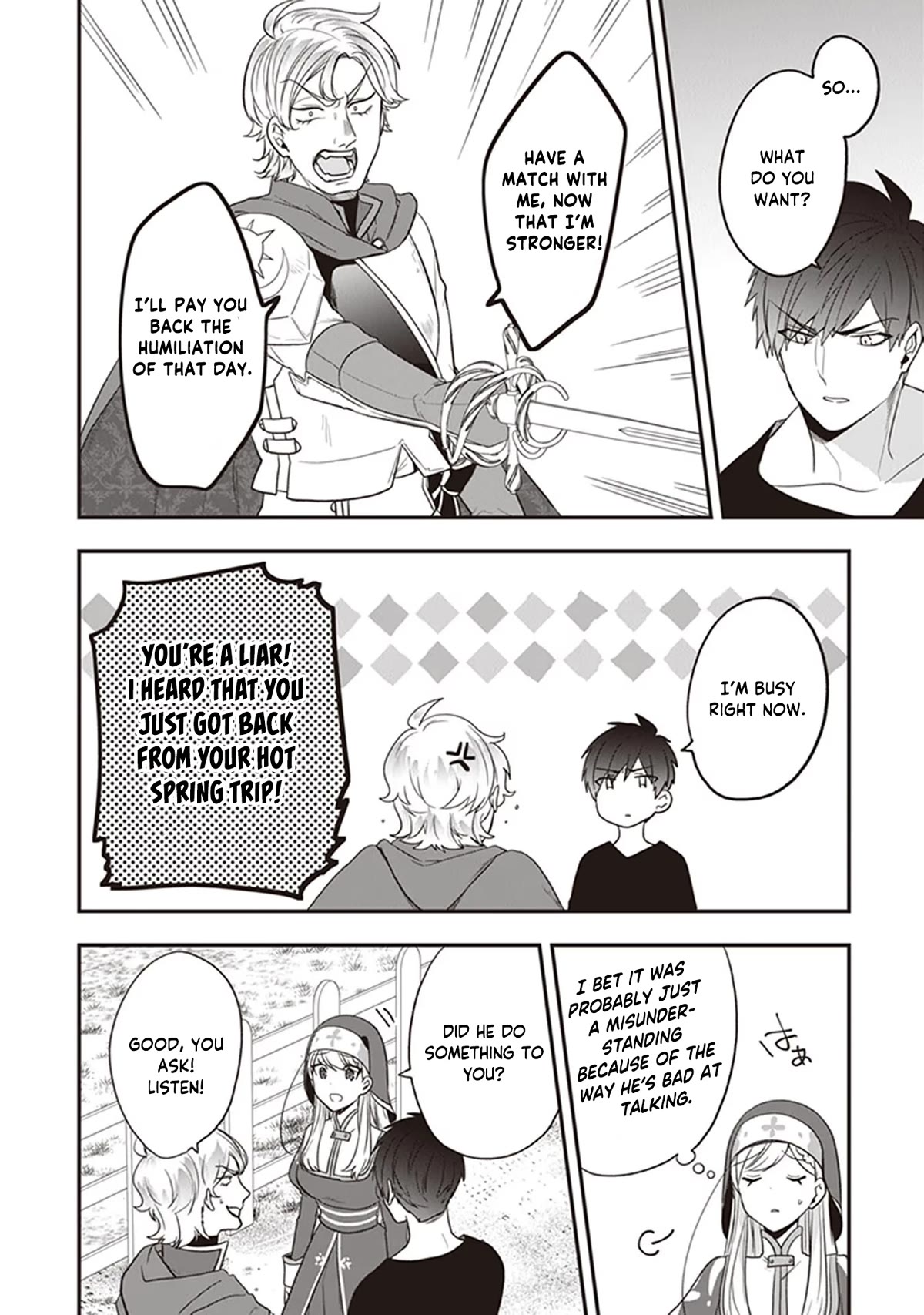 The Banished Villainess! Living the Leisurely Life of a Nun Making Revolutionary Church Food Chapter 25 page 11 - Chapter 25: Chasing After Leonid?! Here Comes the Former Vice Captain