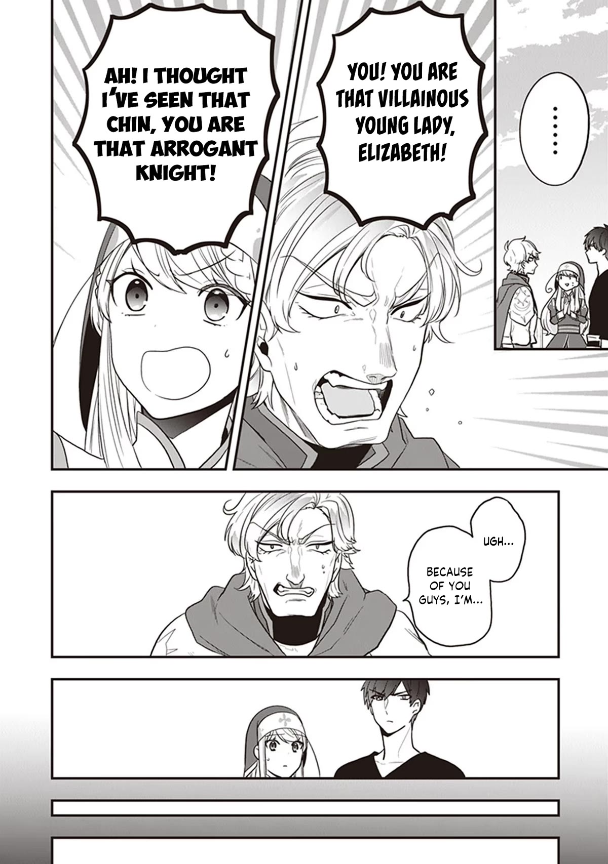 The Banished Villainess! Living the Leisurely Life of a Nun Making Revolutionary Church Food Chapter 25 page 13 - Chapter 25: Chasing After Leonid?! Here Comes the Former Vice Captain