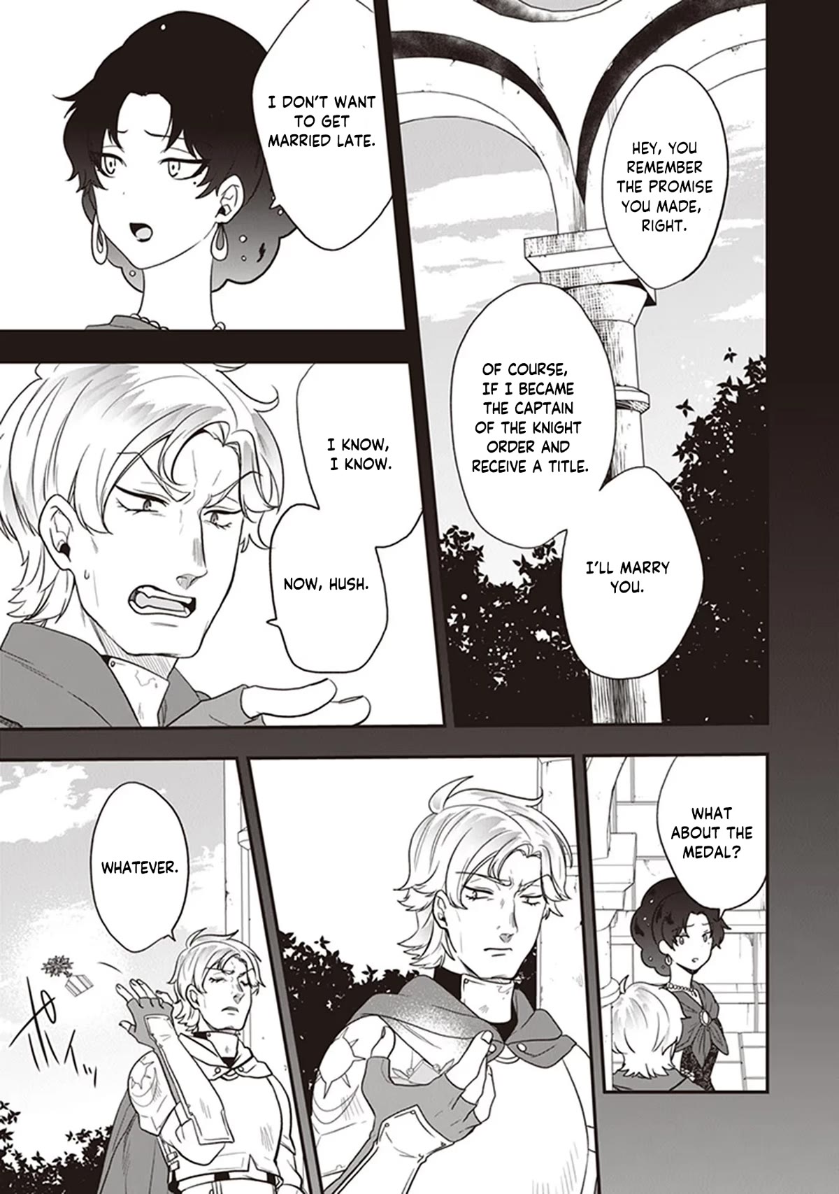 The Banished Villainess! Living the Leisurely Life of a Nun Making Revolutionary Church Food Chapter 25 page 22 - Chapter 25: Chasing After Leonid?! Here Comes the Former Vice Captain