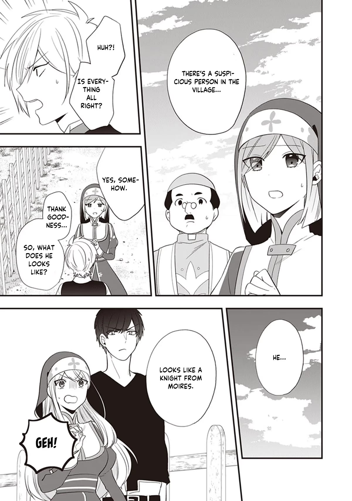 The Banished Villainess! Living the Leisurely Life of a Nun Making Revolutionary Church Food Chapter 25 page 4 - Chapter 25: Chasing After Leonid?! Here Comes the Former Vice Captain