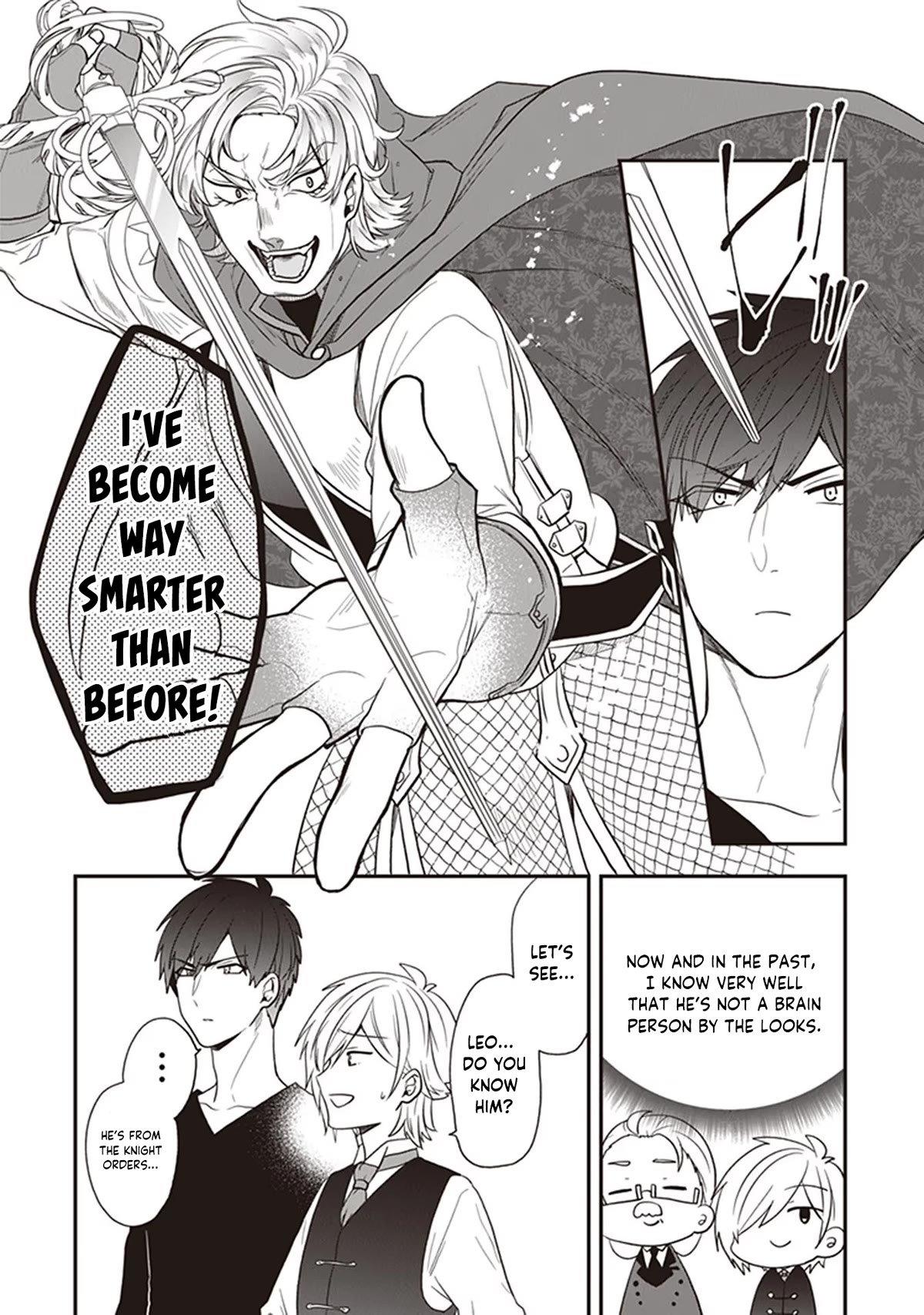 The Banished Villainess! Living the Leisurely Life of a Nun Making Revolutionary Church Food Chapter 25 page 8 - Chapter 25: Chasing After Leonid?! Here Comes the Former Vice Captain