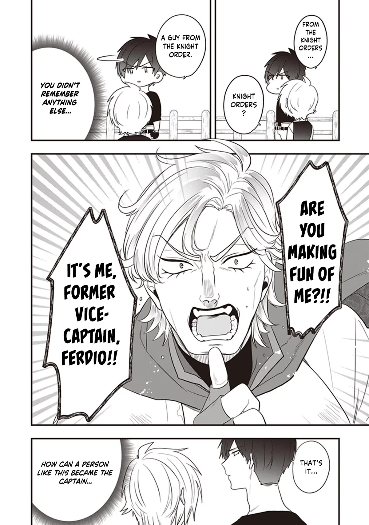 The Banished Villainess! Living the Leisurely Life of a Nun Making Revolutionary Church Food Chapter 25 page 9 - Chapter 25: Chasing After Leonid?! Here Comes the Former Vice Captain
